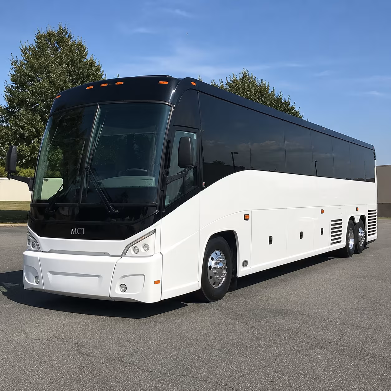 federal agency and county government shuttle buses in waco