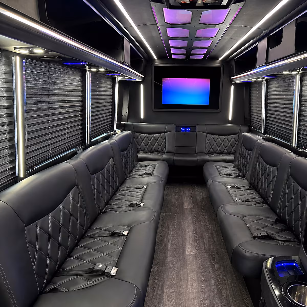 waco party bus rentals inside