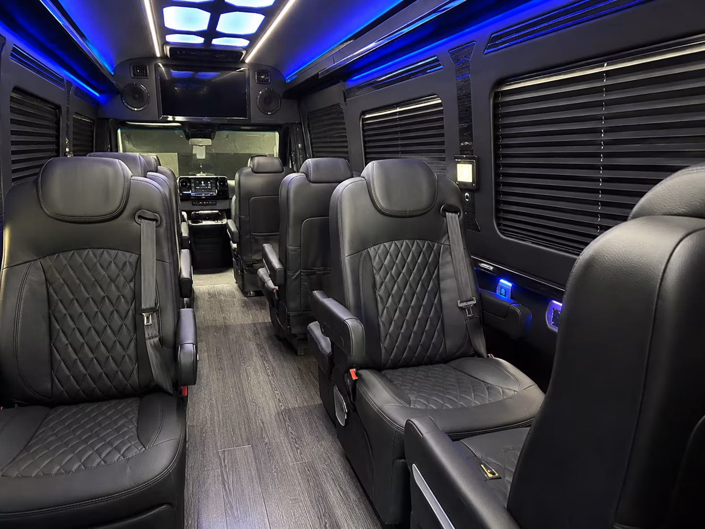 waco private event transportation onboard seating