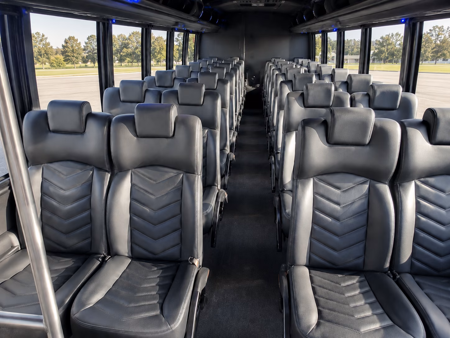 waco school event transportation onboard seating