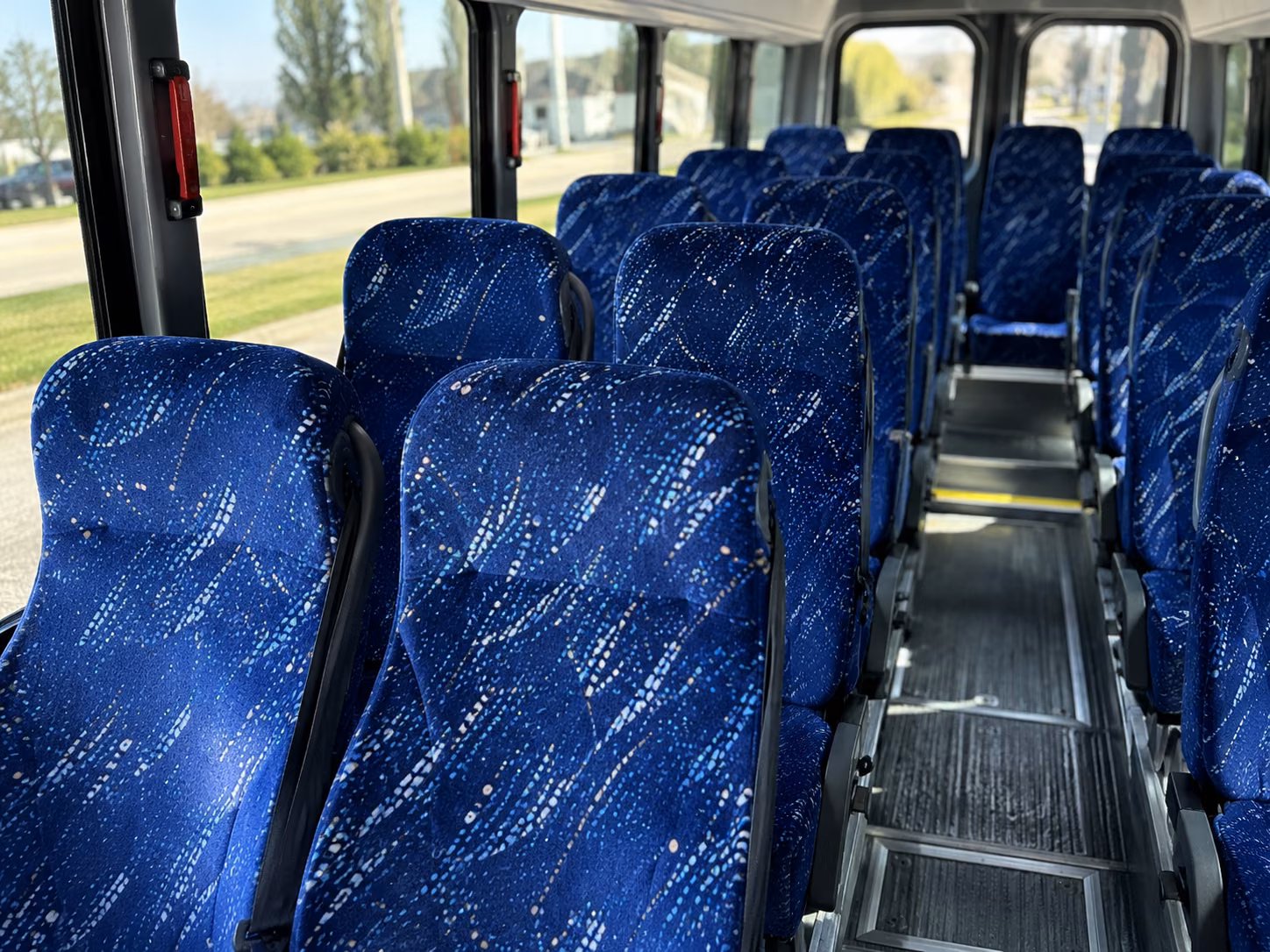 waco sporting event transportation onboard seating