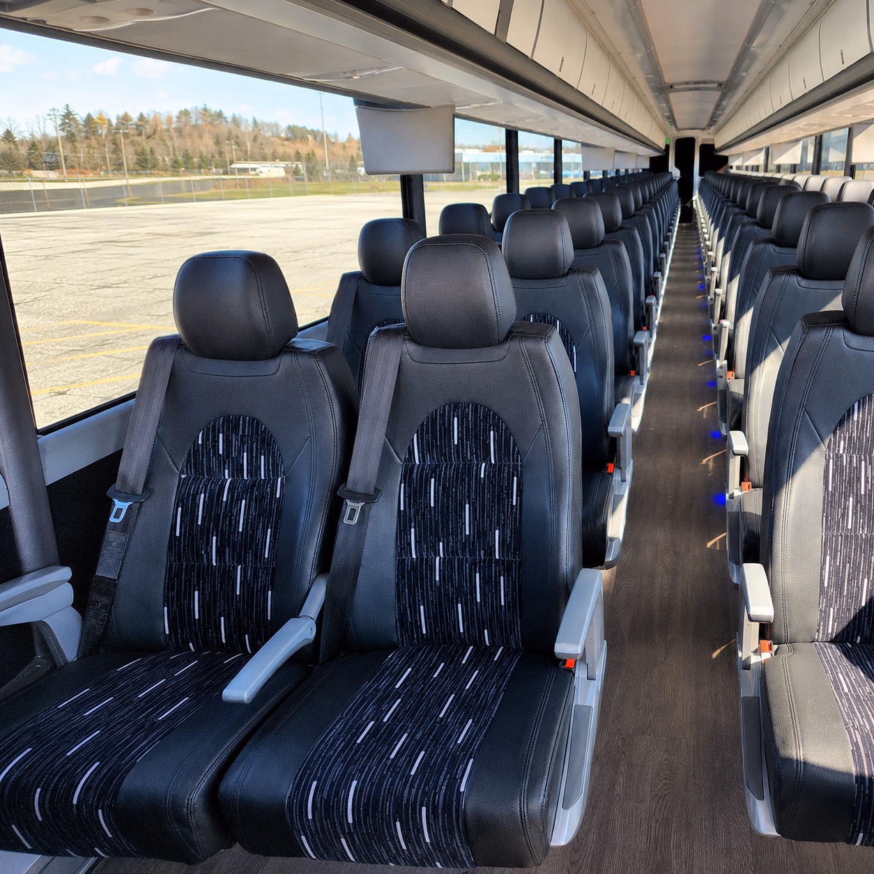 waco wine tour brewery transportation onboard seating